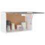 Armario colgante madera ingeniería gris Sonoma 60x31x40 cm