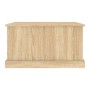 Baúl almacenaje madera contrachapada roble sonoma 70x40x38 cm