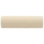 Cojines decorativos 2 uds tela crema 15x50 cm