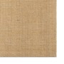 Alfombra de sisal natural 100x200 cm