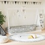 Estructura de cama para niños madera de pino blanco 80x200 cm