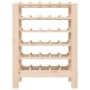 Botellero madera maciza de pino 65x29x112 cm