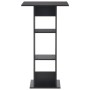 Mesa de bar color negro 60x60x110 cm
