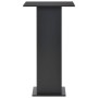 Mesa de bar color negro 60x60x110 cm