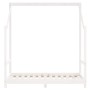 Estructura de cama para niños madera de pino blanco 2x(70x140)