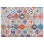 Alfombra lavable antideslizante multicolor 80x150 cm