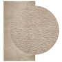 Alfombra de pelo corto suave lavable HUARTE arena 80x150 cm
