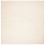 Alfombra de pelo corto suave lavable HUARTE beige 240x240 cm
