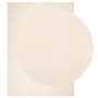 Alfombra de pelo corto suave lavable HUARTE beige 120x170 cm
