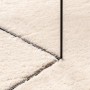Alfombra de pelo corto suave lavable HUARTE beige 120x170 cm