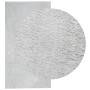 Alfombra de pelo corto suave lavable HUARTE gris 80x150 cm