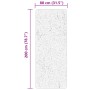 Alfombra de pelo corto suave lavable HUARTE azul 80x200 cm