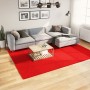 Alfombra de pelo corto suave lavable HUARTE rojo 200x280 cm