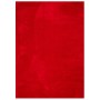 Alfombra de pelo corto suave lavable HUARTE rojo 200x280 cm