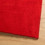 Alfombra de pelo corto suave lavable HUARTE rojo 200x280 cm