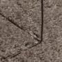 Alfombra pelo largo aspecto brillante ISTAN gris Ø 200 cm