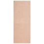 Alfombra de pelo corto suave lavable HUARTE rosado 80x200 cm