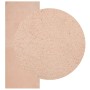 Alfombra de pelo corto suave lavable HUARTE rosado 80x200 cm