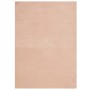 Alfombra de pelo corto suave lavable HUARTE rosado 200x280 cm