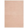 Alfombra de pelo corto suave lavable HUARTE rosado 160x230 cm