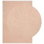 Alfombra de pelo corto suave lavable HUARTE rosado 160x230 cm