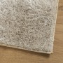 Alfombra pelo largo aspecto brillante ISTAN beige 100x200 cm