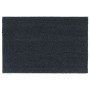 Felpudos 2 unidades fibra de coco gris oscuro 40x60 cm
