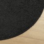 Alfombra peluda de pelo largo moderna PAMPLONA negra Ø 280 cm