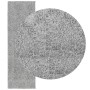 Alfombra peluda de pelo largo moderna PAMPLONA gris 80x250 cm