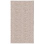 Alfombra peluda de pelo largo moderna PAMPLONA beige 80x150 cm