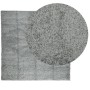 Alfombra de pelo largo moderna verde 160x160 cm