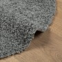 Alfombra peluda de pelo largo moderna PAMPLONA verde Ø 240 cm