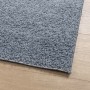 Alfombra peluda de pelo largo moderna PAMPLONA azul 240x240 cm
