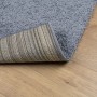 Alfombra peluda de pelo largo moderna PAMPLONA azul 140x200 cm