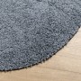 Alfombra peluda de pelo largo moderna PAMPLONA azul Ø 280 cm