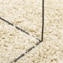 Alfombra peluda de pelo largo moderna PAMPLONA dorado 80x200 cm