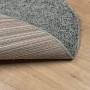 Alfombra de pelo largo moderna verde Ø 80 cm