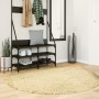Alfombra peluda de pelo largo moderna PAMPLONA dorado Ø 160 cm