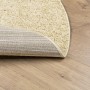 Alfombra peluda de pelo largo moderna PAMPLONA dorado Ø 160 cm