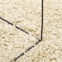 Alfombra peluda de pelo largo moderna PAMPLONA dorado Ø 160 cm