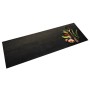 Alfombra de cocina lavable terciopelo dibujo especias 60x180 cm