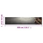 Alfombra de cocina lavable terciopelo botella de vino 60x300 cm