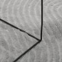 Alfombra de pelo corto look escandinavo IZA gris 120x170 cm