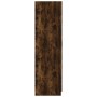 Armario madera contrachapada color roble ahumado 80x52x180 cm