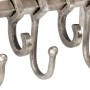 Soporte de equipaje con perchas de pared aluminio