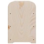Botellero de madera maciza de pino 33x25x37 cm