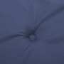 Cojines para muebles palets 4 uds tela azul marino 50x50x3 cm
