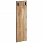 Perchero madera maciza de mango rugosa 35x8x110 cm