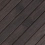 Alfombra rectangular bambú marrón oscuro 70x300 cm
