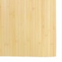 Alfombra rectangular bambú color natural claro 80x300 cm